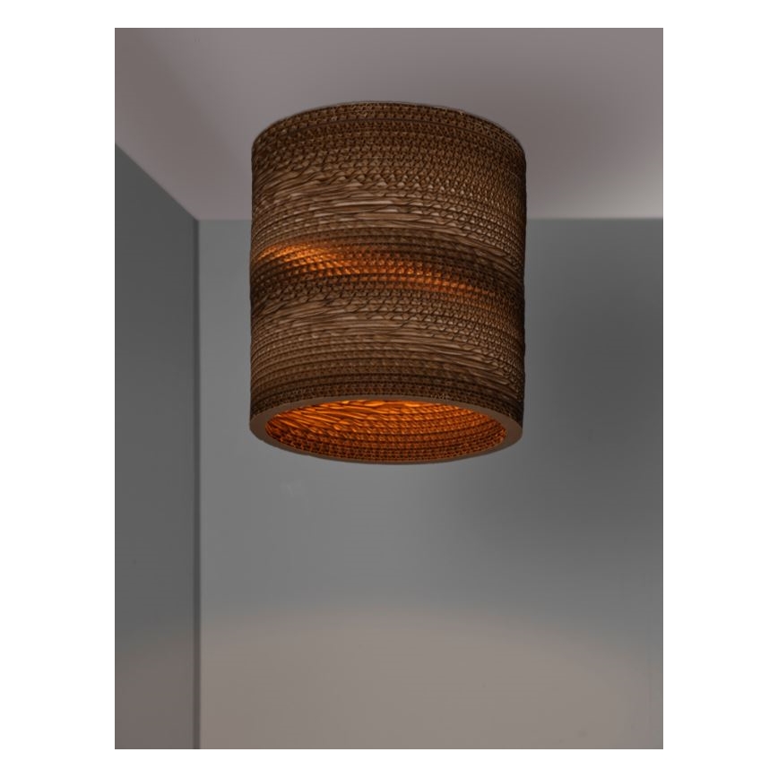 Ledvance - Laevalgusti DECOR CARDBOARD 1xE27/15W/230V d. 25 cm