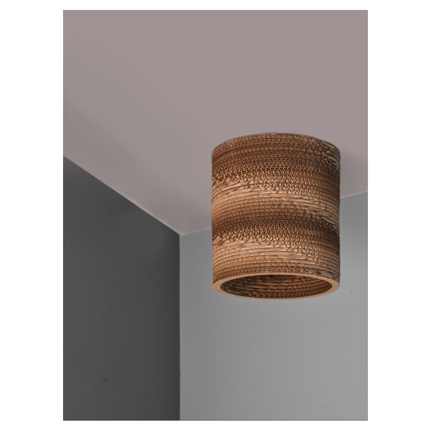Ledvance - Laevalgusti DECOR CARDBOARD 1xE27/15W/230V d. 25 cm