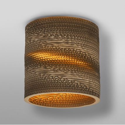 Ledvance - Laevalgusti DECOR CARDBOARD 1xE27/15W/230V d. 25 cm