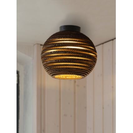 Ledvance - Laevalgusti DECOR CARDBOARD 1xE27/15W/230V d. 26 cm