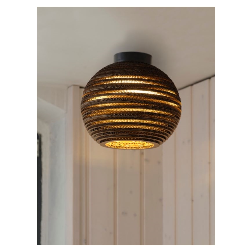 Ledvance - Laevalgusti DECOR CARDBOARD 1xE27/15W/230V d. 26 cm