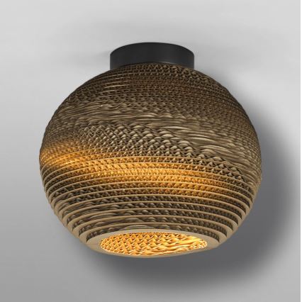 Ledvance - Laevalgusti DECOR CARDBOARD 1xE27/15W/230V d. 26 cm