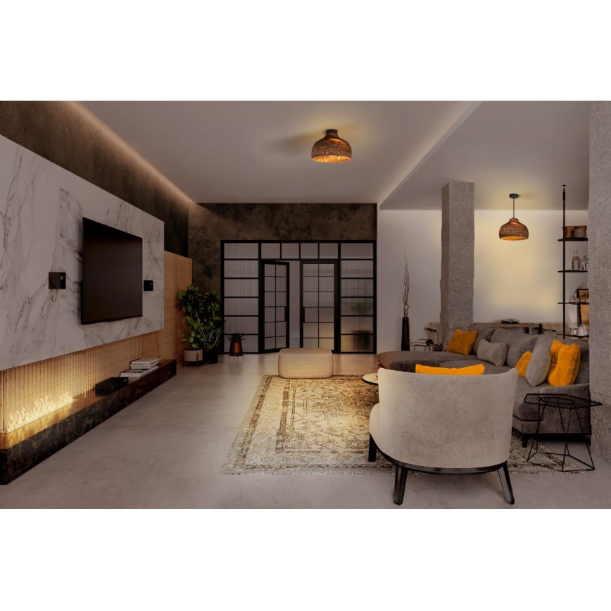 Ledvance - Laevalgusti DECOR CARDBOARD 1xE27/15W/230V d. 36 cm
