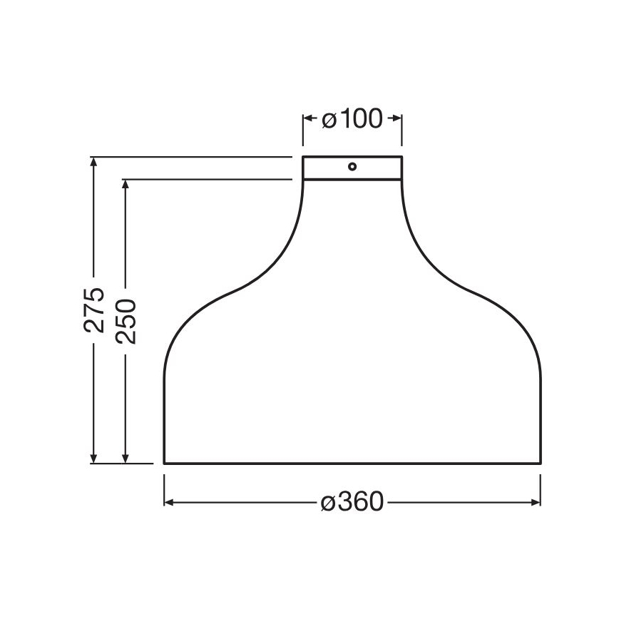 Ledvance - Laevalgusti DECOR CARDBOARD 1xE27/15W/230V d. 36 cm