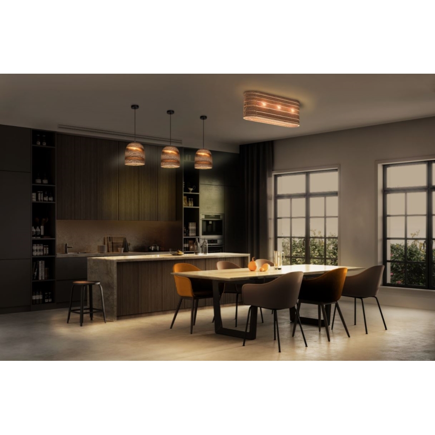 Ledvance - Laevalgusti DECOR CARDBOARD 3xE27/15W/230V