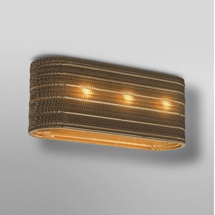 Ledvance - Laevalgusti DECOR CARDBOARD 3xE27/15W/230V