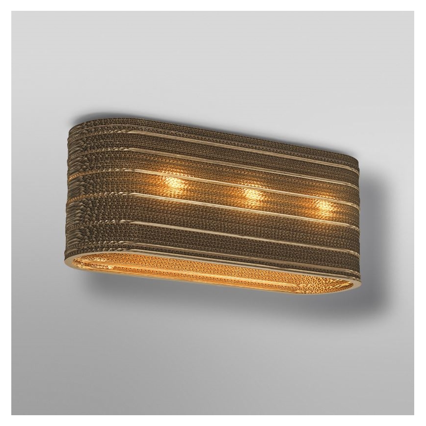 Ledvance - Laevalgusti DECOR CARDBOARD 3xE27/15W/230V