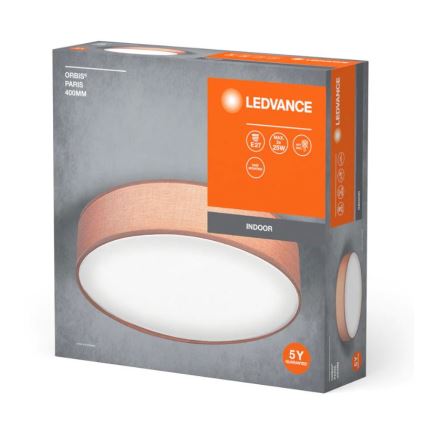 Ledvance - Laevalgusti ORBIS PARIIS 2xE27/25W/230V pruun