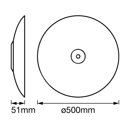 Ledvance - Laevalgusti SMART+ TIBEA 1xE27/40W/230V