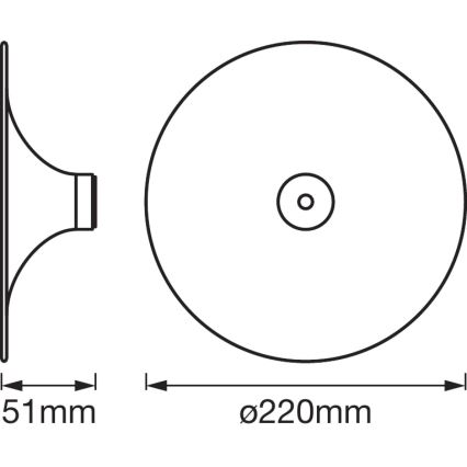 Ledvance - Laevalgusti SMART+ TIBEA 1xE27/60W/230V