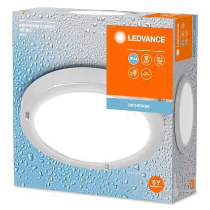 Ledvance - Laevalgusti vannituppa BATHROOM CLASSIC 1xE27/15W/230V IP44