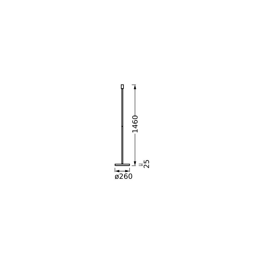 Ledvance - Lambi statiiv DECOR STICK 1xE27/40W/230V beež