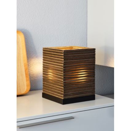 Ledvance - Laualamp DECOR CARDBOARD 1xE27/15W/230V 20x20 cm