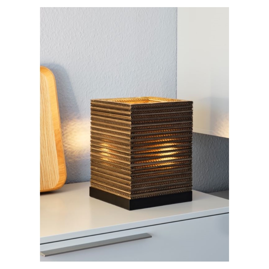 Ledvance - Laualamp DECOR CARDBOARD 1xE27/15W/230V 20x20 cm