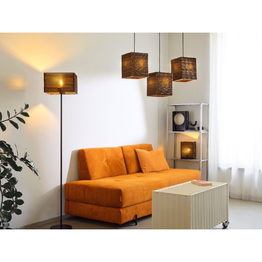 Ledvance - Laualamp DECOR CARDBOARD 1xE27/15W/230V 20x20 cm