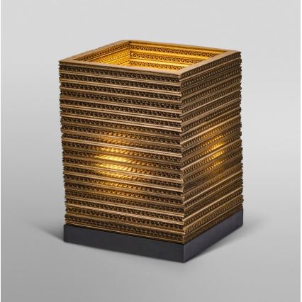 Ledvance - Laualamp DECOR CARDBOARD 1xE27/15W/230V 20x20 cm
