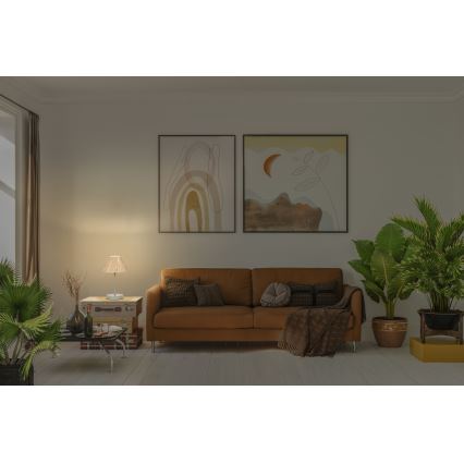 Ledvance - Laualamp DECOR RAFFIA 1xE27/15W/230V Palmi niin