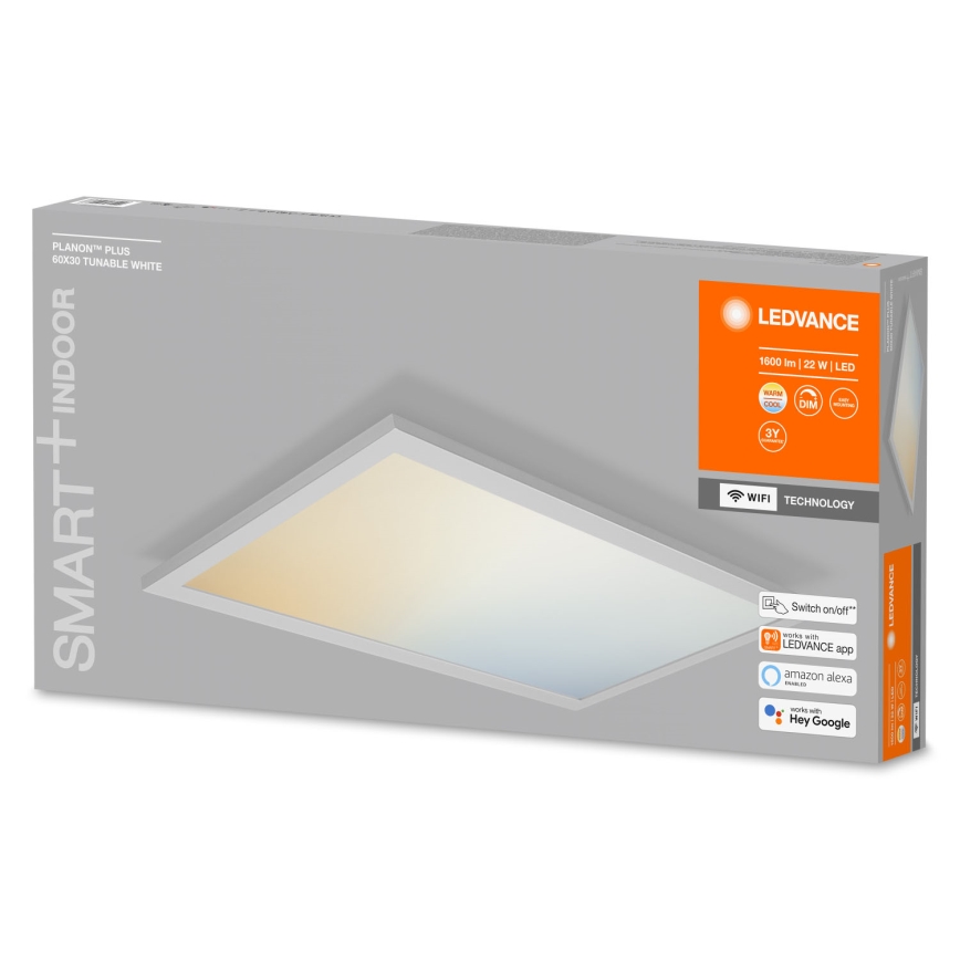 Ledvance - LED Hämardatav laevalgusti SMART+ PLANON LED/22W/230V 30x60 cm Wi-Fi