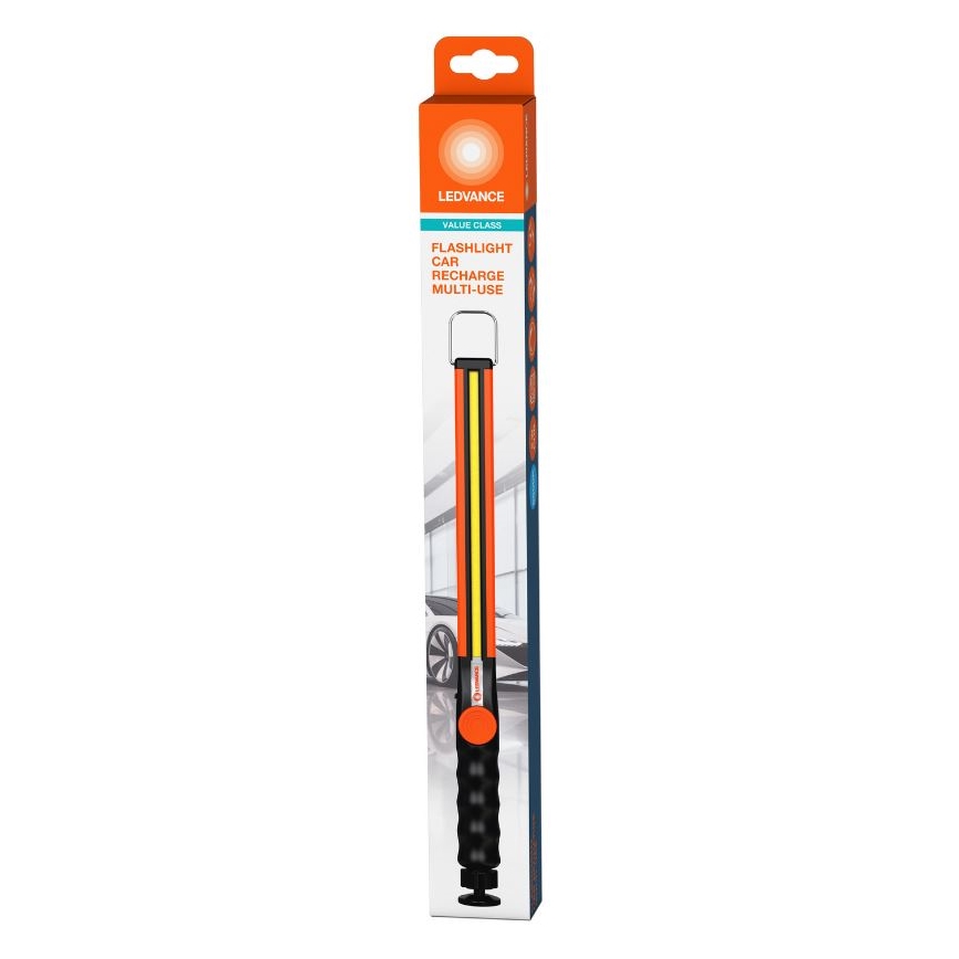 Ledvance - LED Hämardatav laetav taskulamp FLASHLIGHT CAR LED/5W/5V 1800 mAh
