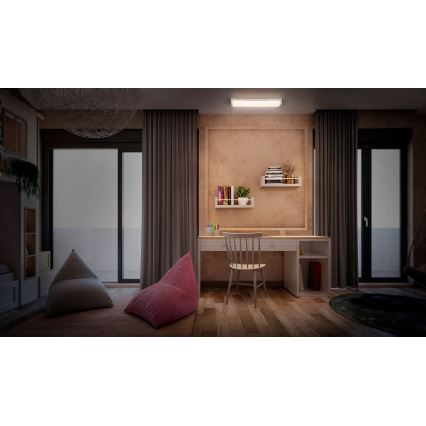 Ledvance - LED Hämardatav laevalgusti OFFICE LINE LED/20W/230V 60 cm + kaugjuhtimispult