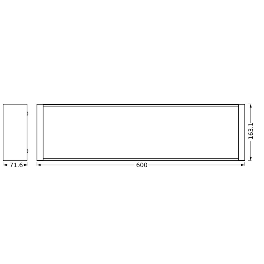 Ledvance - LED Hämardatav laevalgusti OFFICE LINE LED/20W/230V 60 cm + kaugjuhtimispult
