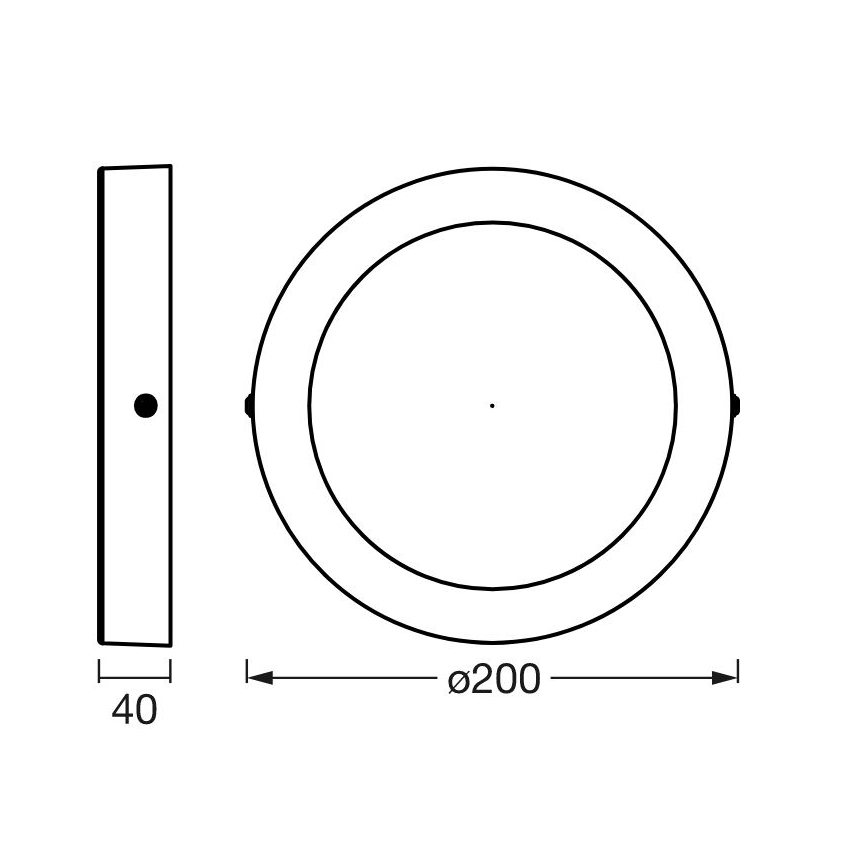 Ledvance - LED Hämardatav laevalgusti SMART+ ORBIS LED/12W/230V 3000-6500K Wi-Fi