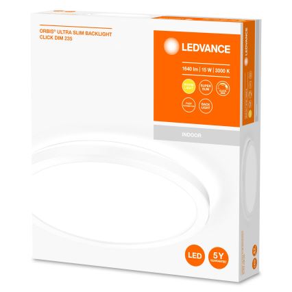 Ledvance - LED Hämardatav laevalgusti ORBIS LED/15W/230V valge