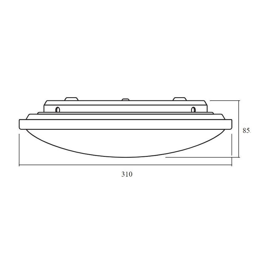 Ledvance - LED Hämardatav laevalgusti ORBIS LED/17W/230V 2700-6500 + pult