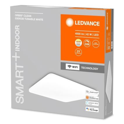 Ledvance - LED Hämardatav laevalgusti SMART+ CLEAM LED/42W/230V 3000-6500K Wi-Fi