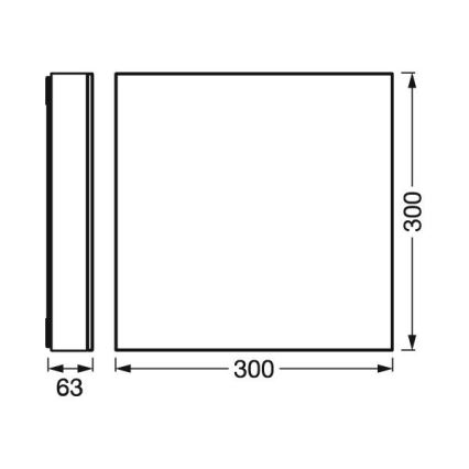 Ledvance - LED Hämardatav laevalgusti SMART+ FRAMELESS LED/21W/230V 3000-6500K Wi-Fi