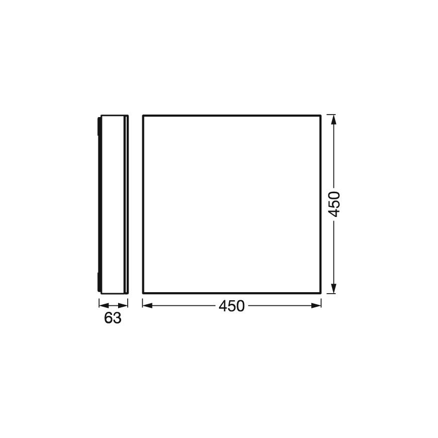 Ledvance -LED Hämardatav laevalgusti SMART+ FRAMELESS LED/24,5W/230V 3000-6500K Wi-Fi