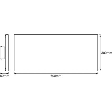 Ledvance - LED Hämardatav laevalgusti SMART+ FRAMELESS LED/28W/230V Wi-Fi