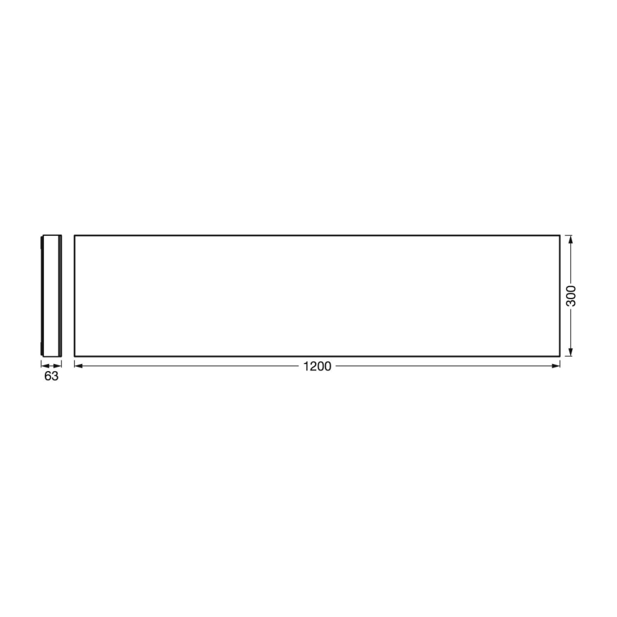 Ledvance - LED Hämardatav laevalgusti SMART+ FRAMELESS LED/38W/230V 3000-6500K Wi-Fi