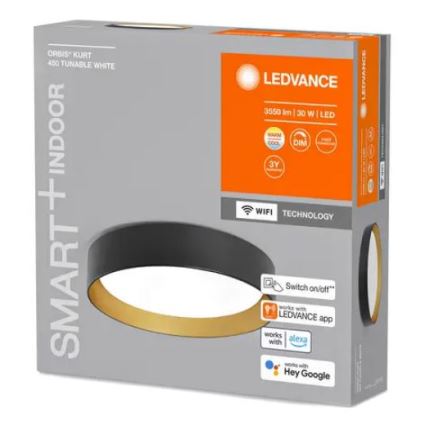 Ledvance - LED Hämardatav laevalgusti SMART+ KURT LED/30W/230V 2700-6500K Wi-Fi