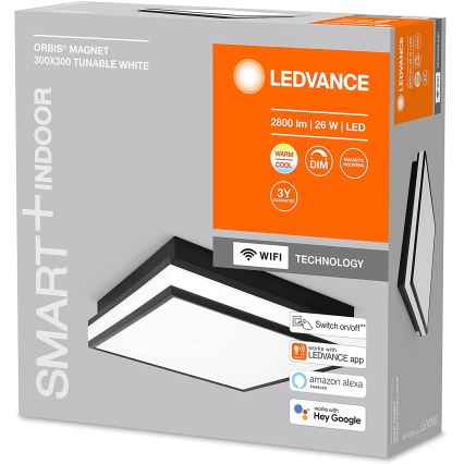 Ledvance - LED Hämardatav laevalgusti SMART+ MAGNET LED/26W/230V 3000-6500K Wi-Fi