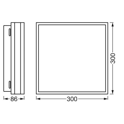 Ledvance - LED Hämardatav laevalgusti SMART+ MAGNET LED/26W/230V 3000-6500K Wi-Fi