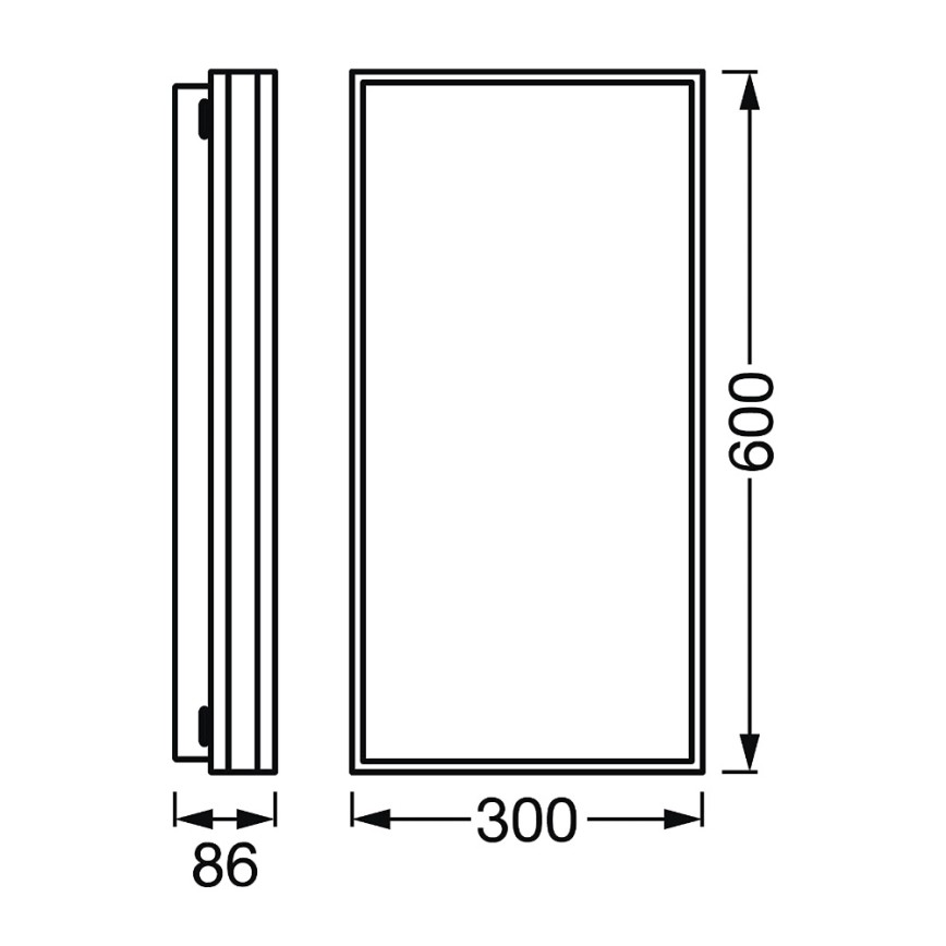 Ledvance - LED Hämardatav laevalgusti SMART+ MAGNET LED/42W/230V 3000-6500K Wi-Fi