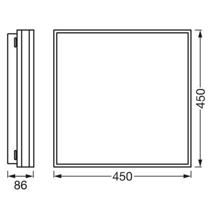 Ledvance - LED Hämardatav laevalgusti SMART+ MAGNET LED/42W/230V 3000-6500K Wi-Fi