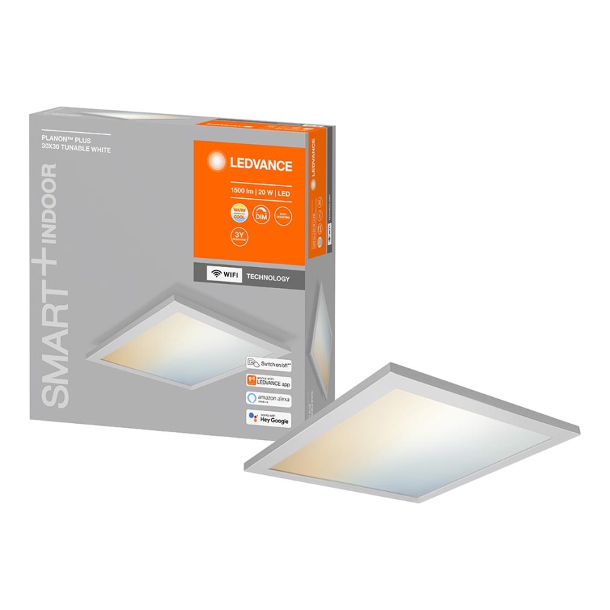 Ledvance - LED Hämardatav laevalgusti SMART+ PLANON LED/20W/230V Wi-Fi