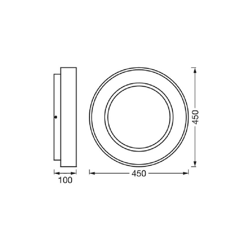 Ledvance-LED Hämardatav laevalgusti SUN@HOME CIRCULAR LED/18,5W/230V Wi-Fi