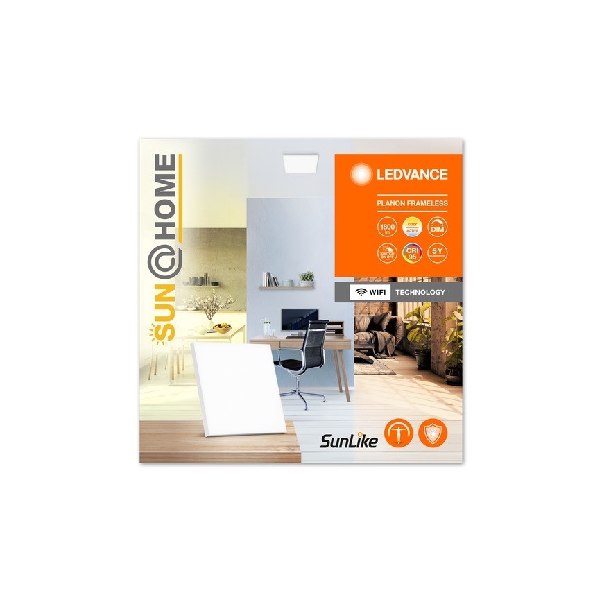 Ledvance - LED Hämardatav laevalgusti SUN@HOME LED/20W/230V 2200-5000K CRI 95 Wi-Fi