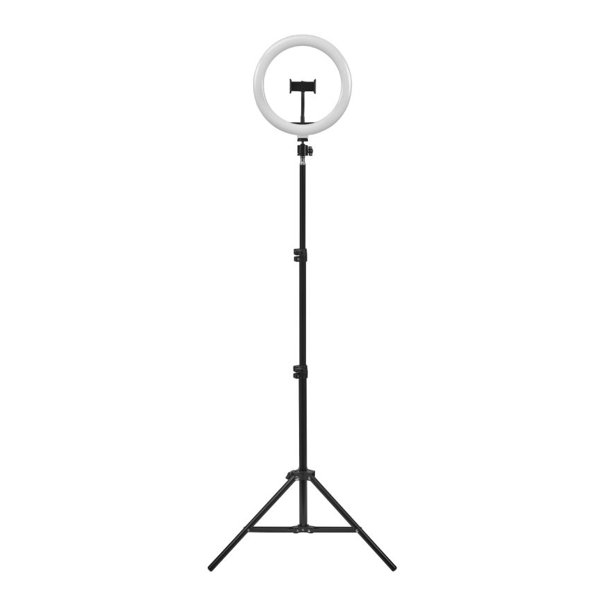 Ledvance - LED Hämardatav põrandalamp alusega ja hoidik vlogimiseks LED/6W/USB 3000/4000/6500K