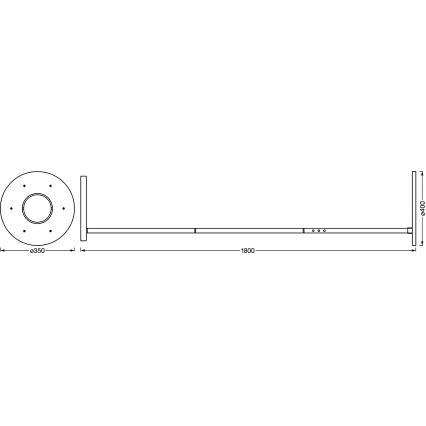 Ledvance - LED Hämardatav põrandalamp SUN@HOME LED/36W/230V 2200-5000K CRI 95 Wi-Fi