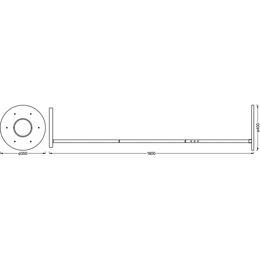 Ledvance - LED Hämardatav põrandalamp SUN@HOME LED/36W/230V 2200-5000K CRI 95 Wi-Fi