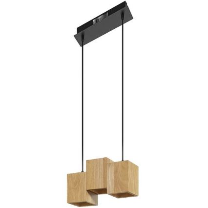 Ledvance - LED Hämardatav lühter DECOR WOOD 3xLED/7W/230V Wi-Fi