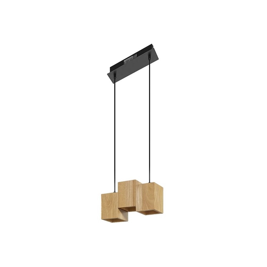 Ledvance - LED Hämardatav lühter DECOR WOOD 3xLED/7W/230V Wi-Fi