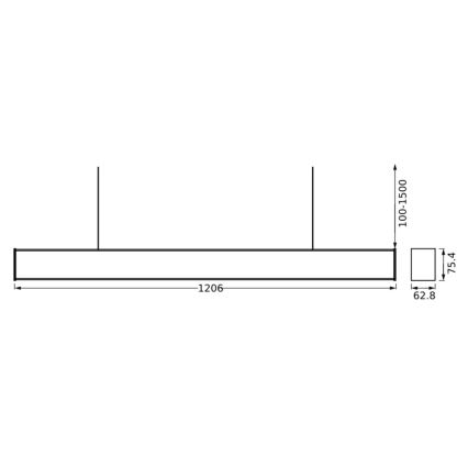 Ledvance - LED Hämardatav lühter SUN@HOME LED/50W/230V 2200-5000 CRI 95 Wi-Fi