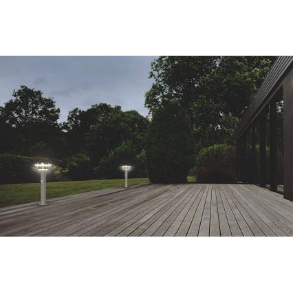 Ledvance - LED Hämardatav päikesepaneeliga lamp anduriga CIRCLE LED/6W/3,2V 2200 mAh IP44