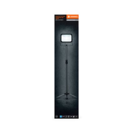 Ledvance - LED Hämardatav prožektor hoidikuga WORKLIGHT TRIPOD LED/20W/3,7V IP54