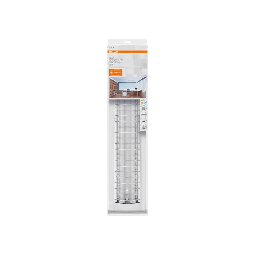 Ledvance - LED Hämardatav rippvalgusti OFFICE LINE 2xLED/12,5W/230V
